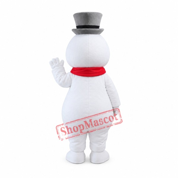 Frosty The Snowman Mascot Costume Frosty The Snowman Mascot Costume