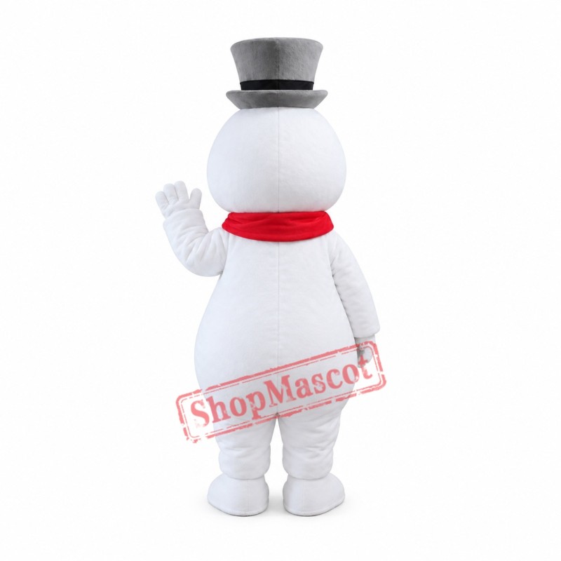 Frosty The Snowman Mascot Costume Frosty The Snowman Mascot Costume