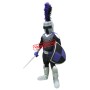 Superb Realistic Black Knight Mascot Costume