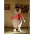 Cute Christmas Snowman Mascot Costume