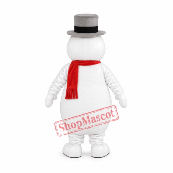 Cute Christmas Snowman Mascot Costume Cute Christmas Snowman Mascot Costume