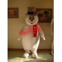 Cute Christmas Snowman Mascot Costume