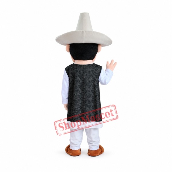 Friendly Mexican Mascot Costume Friendly Mexican Mascot Costume