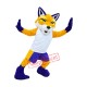 College Realistic Fox Mascot Costume College Realistic Fox Mascot Costume