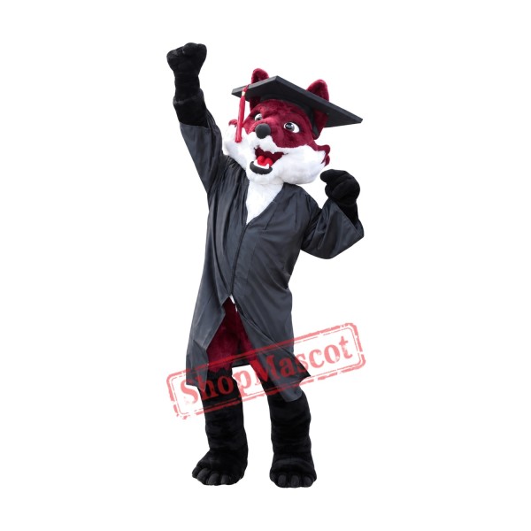 Learned Lightweight Fox Mascot Costume