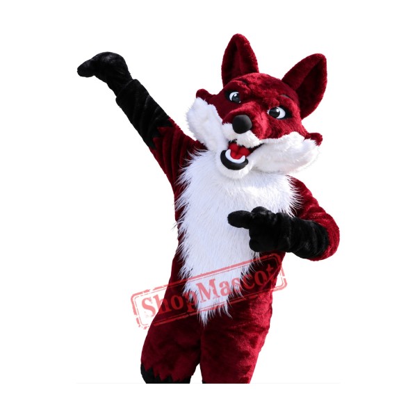 Learned Lightweight Fox Mascot Costume Learned Lightweight Fox Mascot Costume