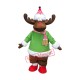 Realistic Xmas Reindeer Mascot Costume Realistic Xmas Reindeer Mascot Costume