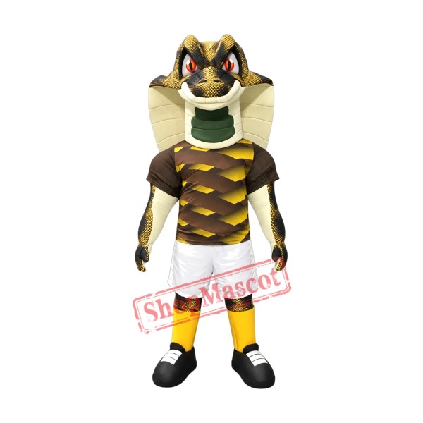 Superb Realistic Cobra Mascot Costume