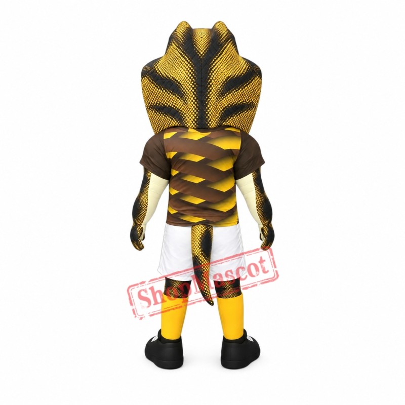 Superb Realistic Cobra Mascot Costume Superb Realistic Cobra Mascot Costume