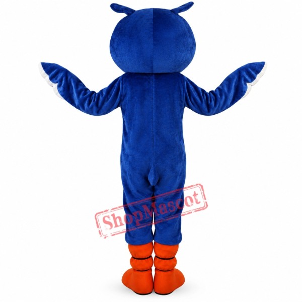 Adult Owl Mascot Costume Blue Owl Cosplay Costumes Free shipping Adult Owl Mascot Costume Blue Owl Cosplay Costumes Free shipping