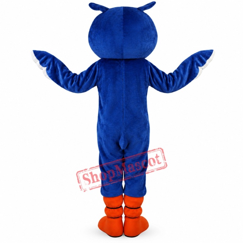 Adult Owl Mascot Costume Blue Owl Cosplay Costumes Free shipping Adult Owl Mascot Costume Blue Owl Cosplay Costumes Free shipping
