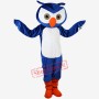 Adult Owl Mascot Costume Blue Owl Cosplay Costumes Free shipping