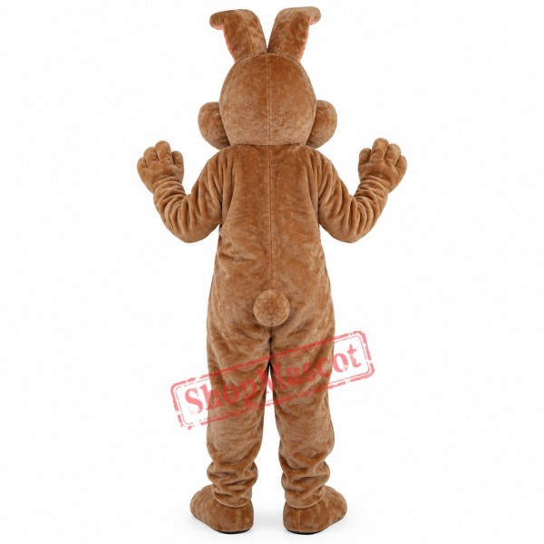 Brown Easter Bunny Rabbit Mascot Costume Custom Anime Cosplay Mascot Fancy Dress Brown Easter Bunny Rabbit Mascot Costume Custom Anime Cosplay Mascot Fancy Dress