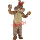 Brown Easter Bunny Rabbit Mascot Costume Custom Anime Cosplay Mascot Fancy Dress