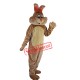 Brown Easter Bunny Rabbit Mascot Costume Custom Anime Cosplay Mascot Fancy Dress
