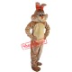Brown Easter Bunny Rabbit Mascot Costume Custom Anime Cosplay Mascot Fancy Dress