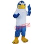 Blue Falcon Mascot Costume Eagle Hawk Custom Fancy Dress