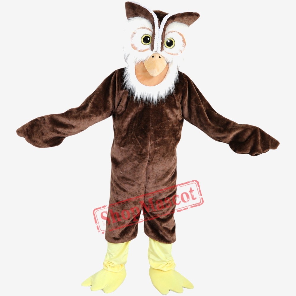 High Quality Owl Mascot Costume Adult Mascot Costume Free Shipping
