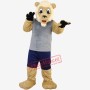 Hot Sale Lion Mascot Costume Adult Size Fancy Dress Suit Free Shipping