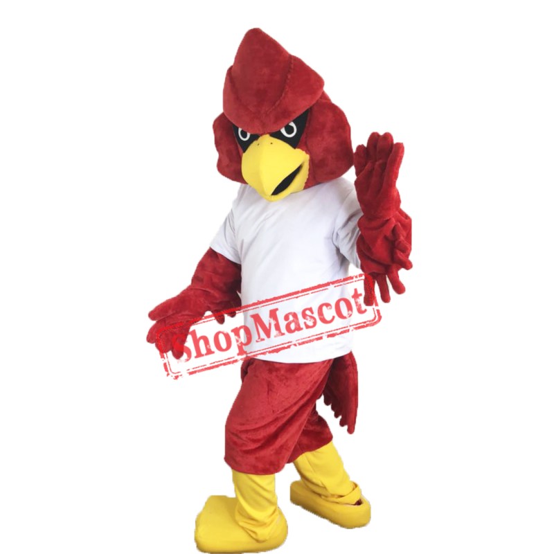 Red Falcon Hawk Eagle Mascot Costume Eagle Costume For Sale