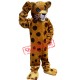 New Hot Sale Spotted Leopard Mascot Costume Adult Size Halloween Outfit Fancy Dress Suit Free Shipping