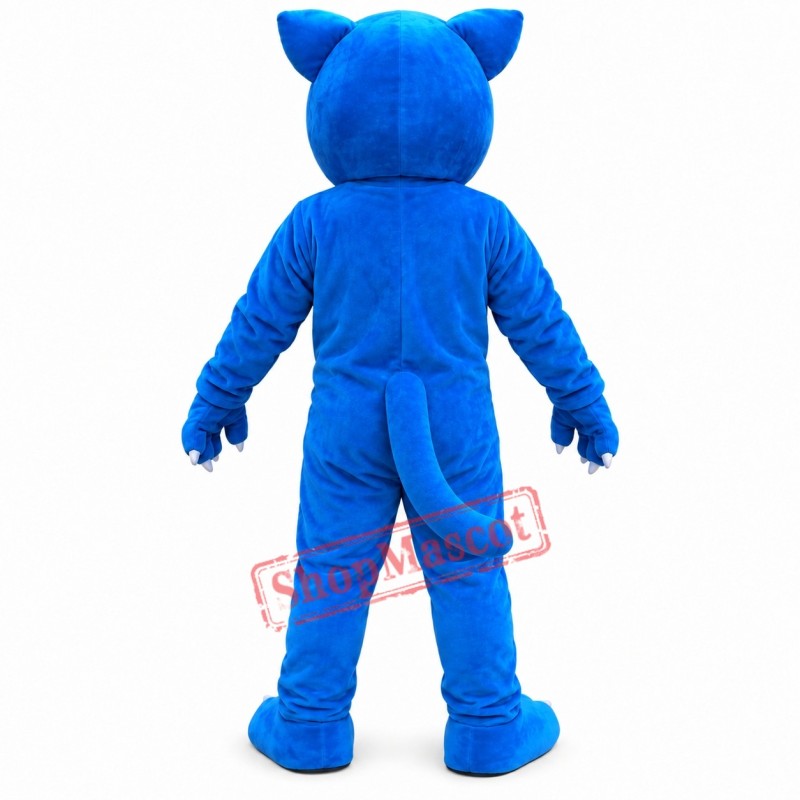 Hot Sale Blue Leopard Mascot Costume Adult Size Halloween Costume Hot Sale Blue Leopard Mascot Costume Adult Size Halloween Costume