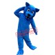 Hot Sale Blue Leopard Mascot Costume Adult Size Halloween Costume