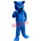 Hot Sale Blue Leopard Mascot Costume Adult Size Halloween Costume