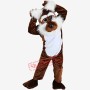 Cute Brown Dog Mascot Costume Custom Fancy Costume Anime Cosplay