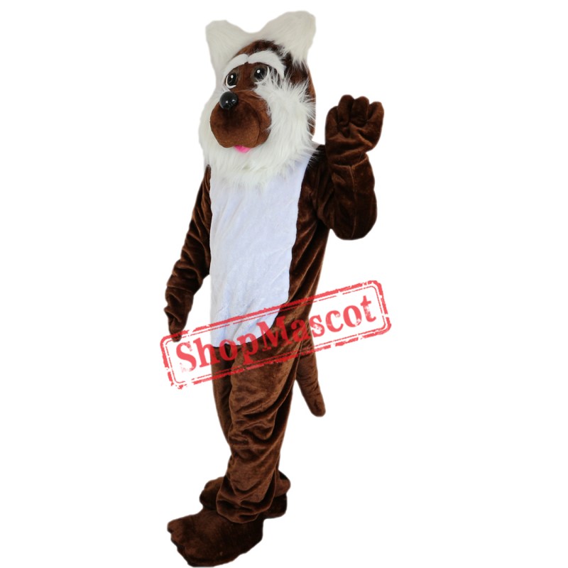 Cute Brown Dog Mascot Costume Custom Fancy Costume Anime Cosplay