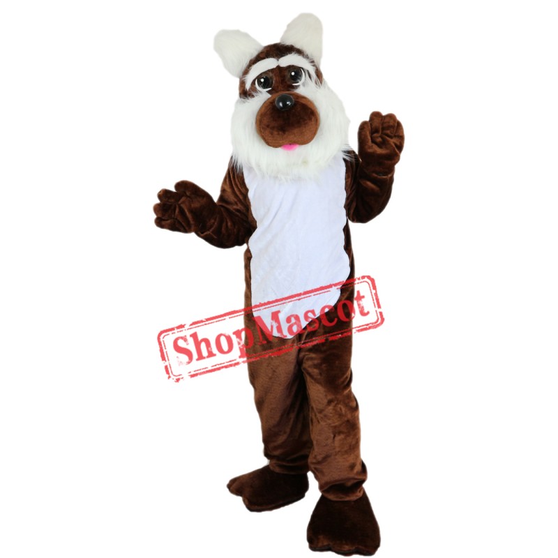 Cute Brown Dog Mascot Costume Custom Fancy Costume Anime Cosplay
