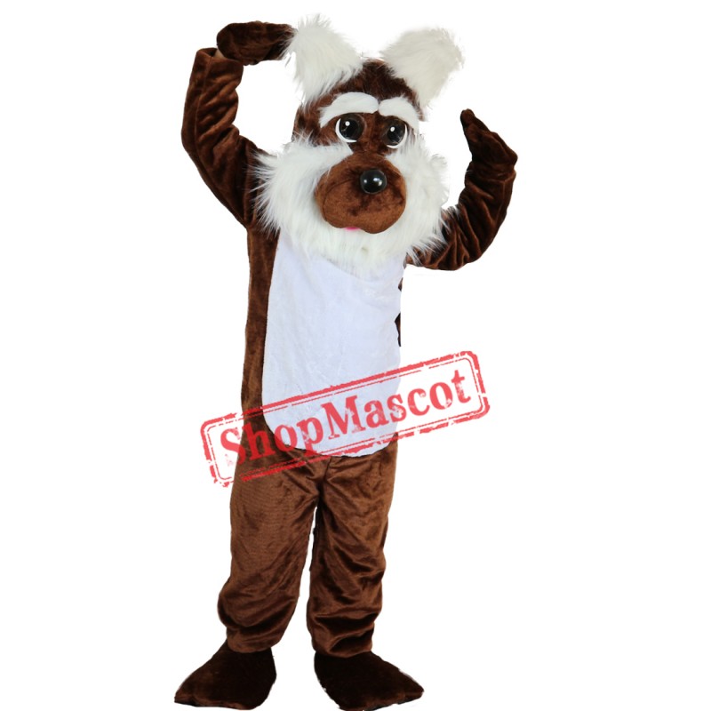 Cute Brown Dog Mascot Costume Custom Fancy Costume Anime Cosplay
