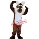Cute Brown Dog Mascot Costume Custom Fancy Costume Anime Cosplay