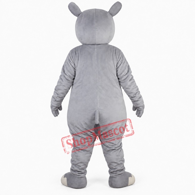 Happy Rhino Rhinoceros Mascot Costume Fancy Dress Custom Cosplay Theme Mascotte Happy Rhino Rhinoceros Mascot Costume Fancy Dress Custom Cosplay Theme Mascotte