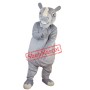 Happy Rhino Rhinoceros Mascot Costume Fancy Dress Custom Cosplay Theme Mascotte