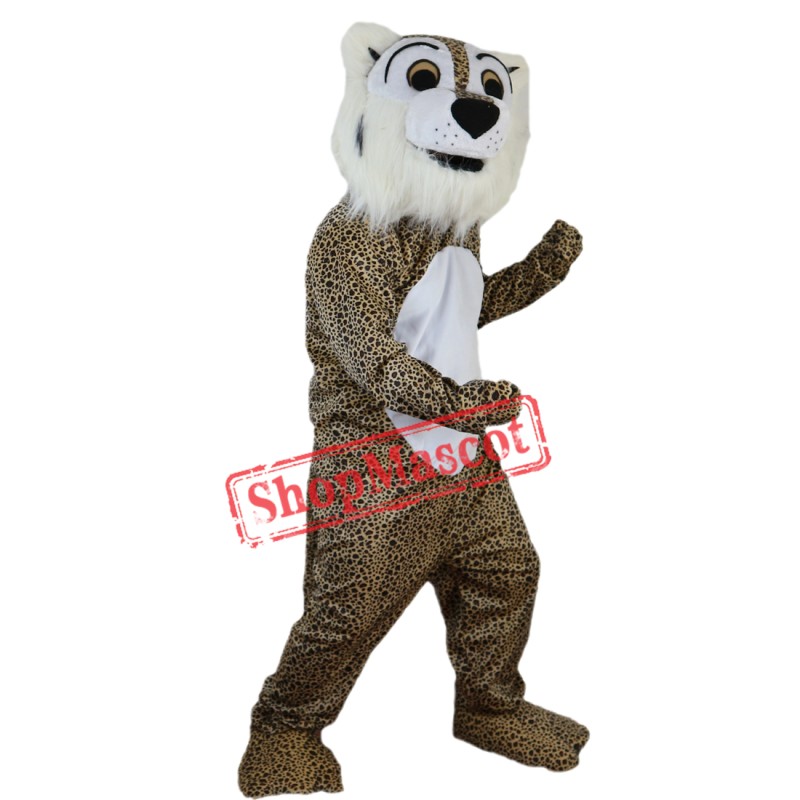 Custom Made Deluxe Fierce Leopard Mascot Costume Adult Size