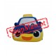 Blue Taxi Car Mascot Costume