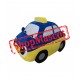 Blue Taxi Car Mascot Costume