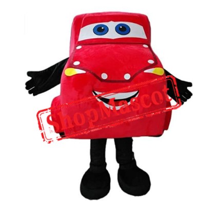 Red Car Mascot Costume