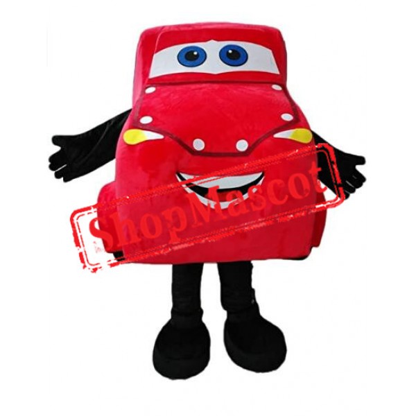 Red Car Mascot Costume