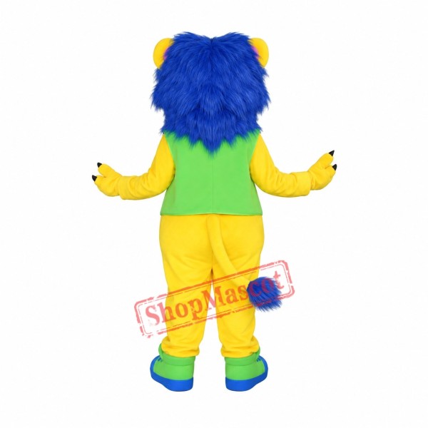 Colorful Lion Mascot Costume