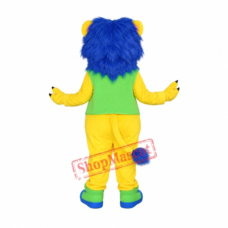 Colorful Lion Mascot Costume Colorful Lion Mascot Costume