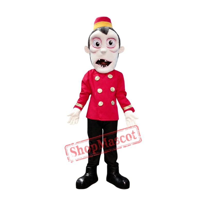 Halloween Zombie Mascot Costume