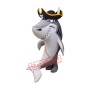 Superb Pirate Shark Mascot Costume