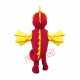 Red Seahorse Mascot Costume