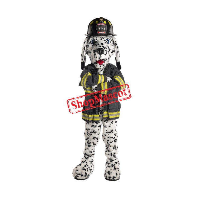 The Fire Dog Mascot Costume