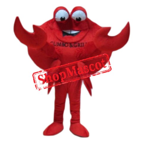 Big Red Crab Mascot Costume