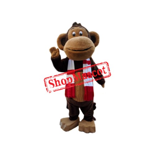 Superb Friendly Monkey Mascot Costume