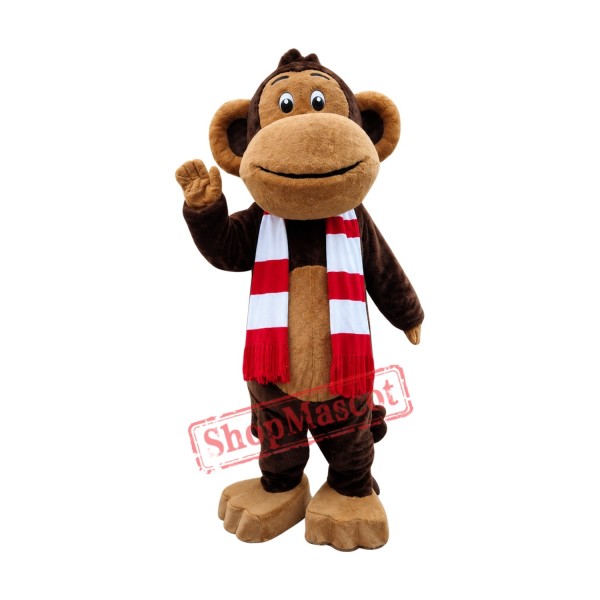 Superb Friendly Monkey Mascot Costume