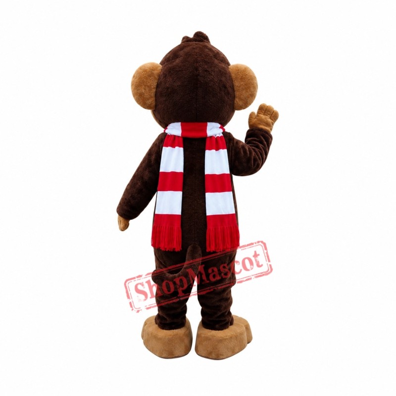 Superb Friendly Monkey Mascot Costume Superb Friendly Monkey Mascot Costume